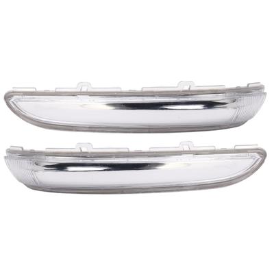 1 Pair Rearview Mirror Turn Signal Shell 9814464680 Wing Mirror Indicator Lamp Lens Replacement for