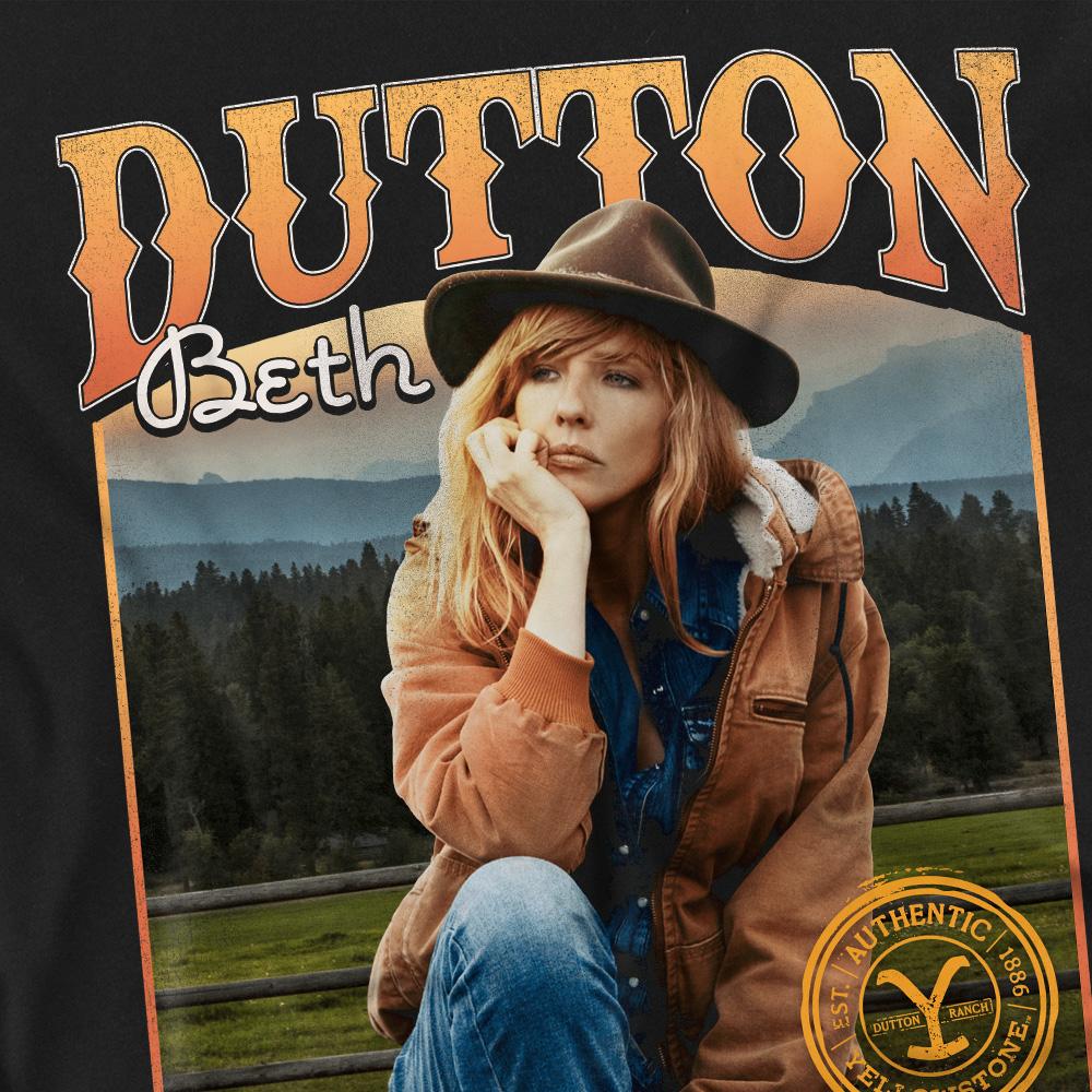 Yellowstone Mens Thoughts Beth Dutton T-Shirt