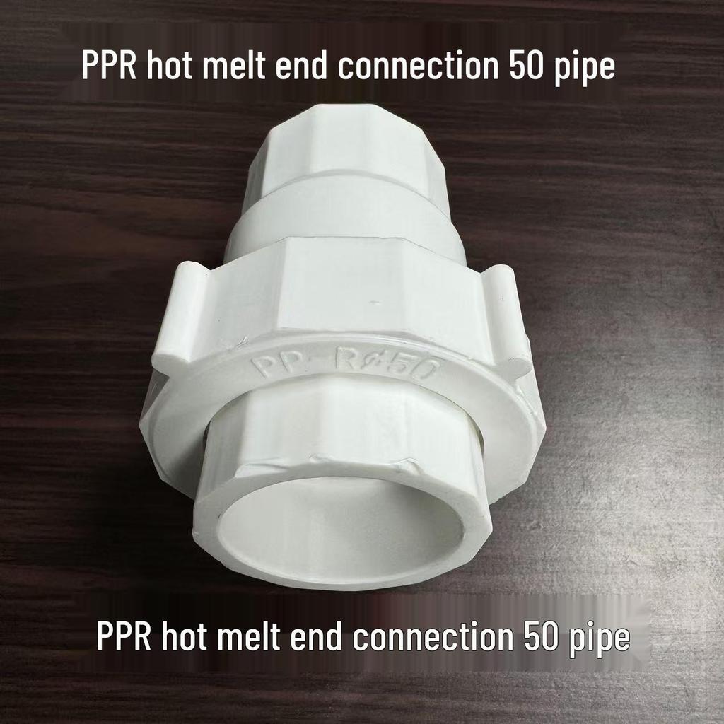 Clapet anti-retour à fusion à chaud unidirectionnel PPR: Connecteur anti-refoulement, anti-retour, eau froide/chaude (4pt, 6pt, 1in)