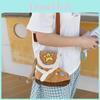 Cute Plush Shoe Crossbody Bag For Kids With Polyester Material And Daily Use