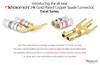 Nakamichi Excel Series 24K Gold Plated Spade Connectors 12-18 AWG 4mm for Speaker Amp Hi-Fi AV Stereo Home Theater Screw Type 16pcs 8 Pairs