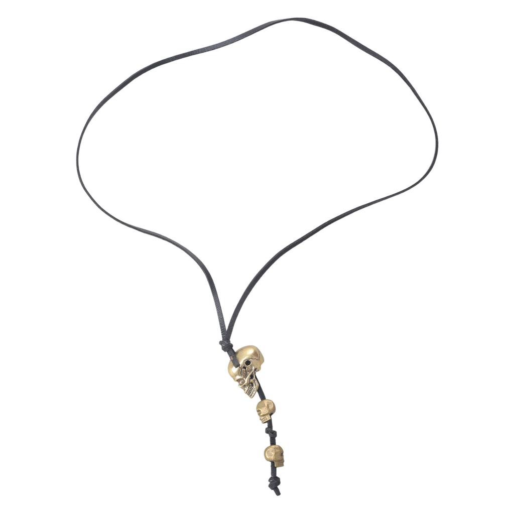 Motorcycle Rear View Mirror Decoration Skull Themed Bells Keychain Hangings Accessory Suitable For Good Luck Safe Riding