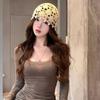 Flower Crochet Hollow Knitted Hat Sweet Ethnic Style Hat Fashion Knit Beanies  Outdoor
