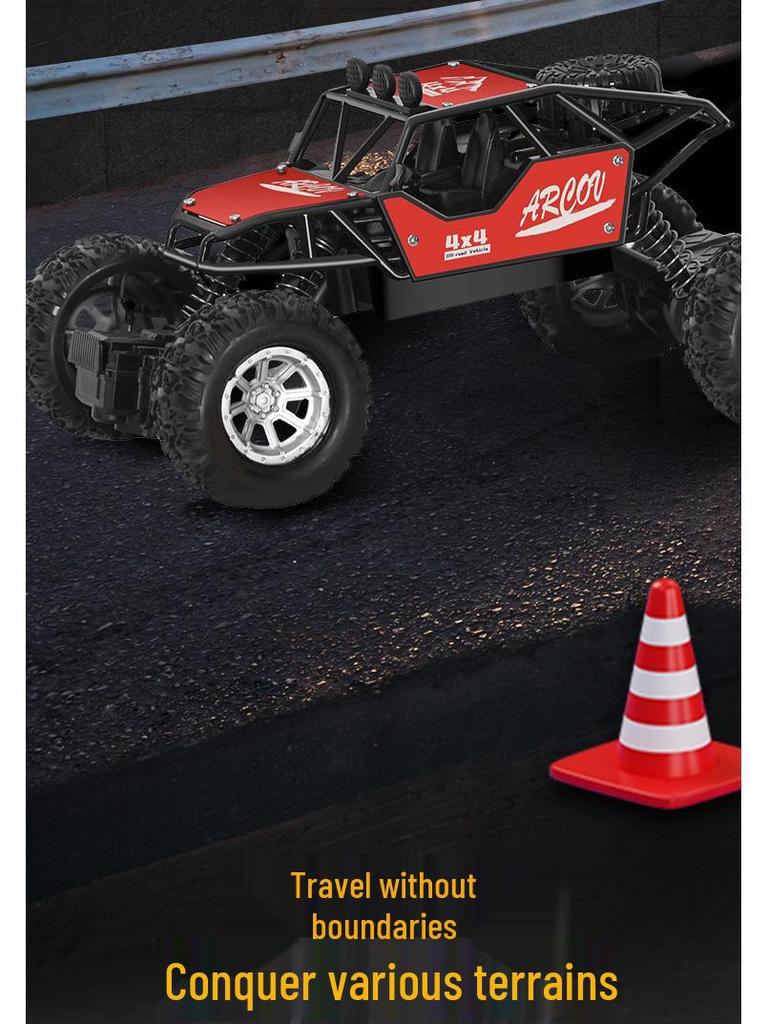 XL Remote Control Drifting Off-Road Vehicle: 4WD Climbing & High-Speed Rechargeable Toy Car