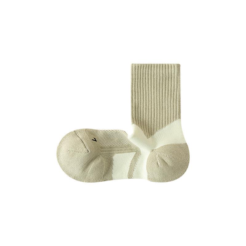 Sock Kids Winter Towel Bottom Hairball Socks Towel Bottom Wicks Sweat Antibacterial Wear-resistant Twist-resistant Mid-length Sports Socks