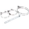Universal Car 3  Carbon Fibre Cold Air Filter Feed Enclosed Intake Induction Pipe Hose Kit