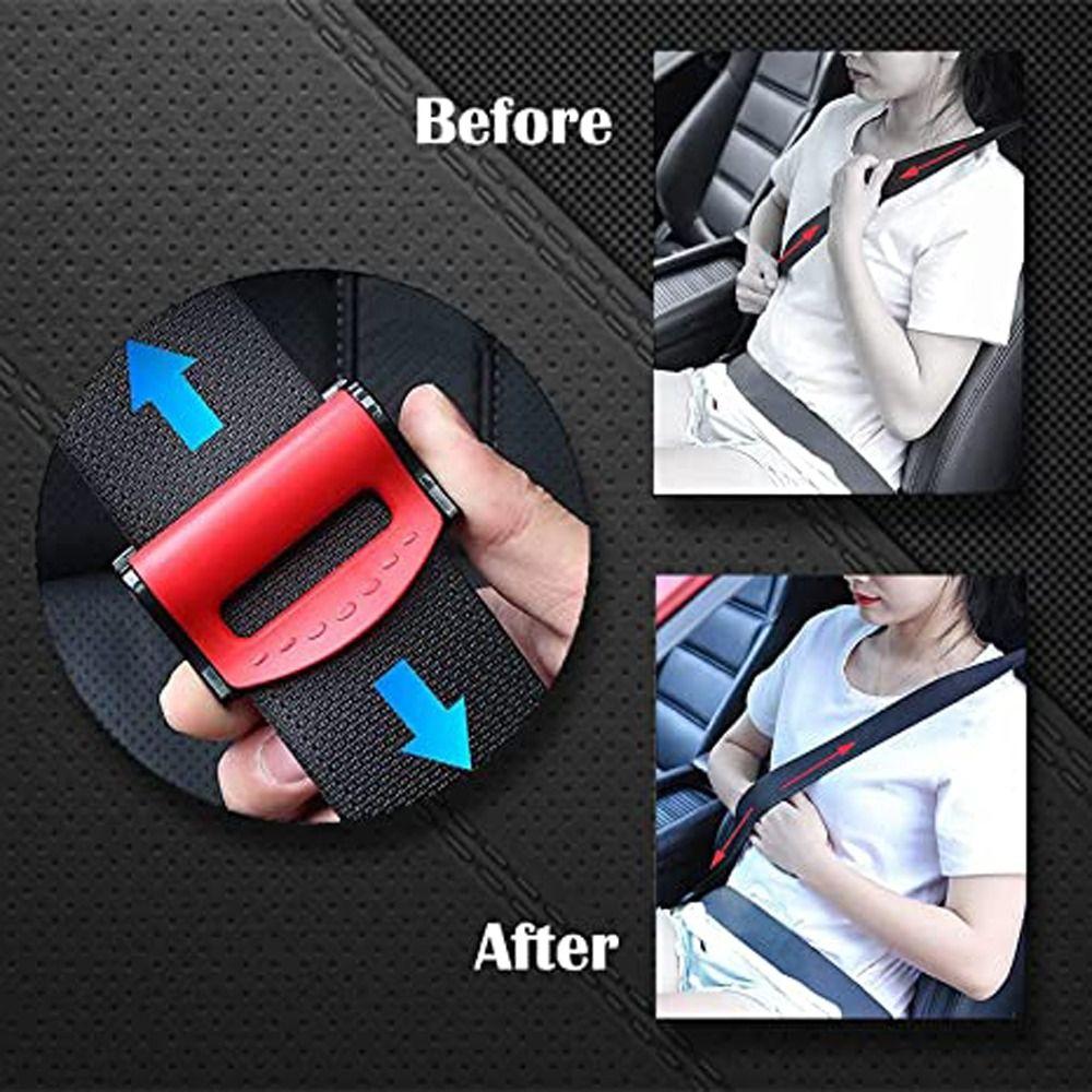 Car Accessories Slip-Resistant Seat Belt Buckle Seatbelt Stopper Car Seat Belt Clip Adjuster Clip