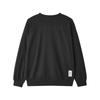 Skechers Chinese New Year Comfortable Fashion Crew Neck Fleece Lined Pullover Sweatshirt Unisex Carbon Black L125U046-0018