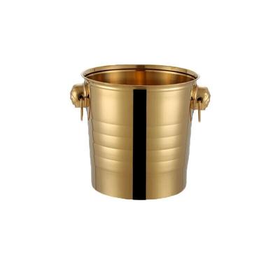 Homeglen Golden Tiger Head Stainless Steel Ice Bucket
