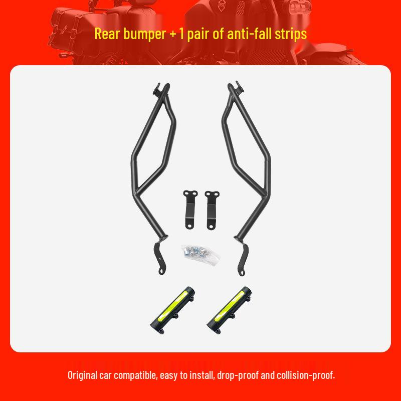 Kymco Dink G150 Scooter Bumper Crash Bar: Full Front & Rear Protection for 26 Models