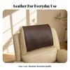 Recliner Headrest Protector Rectangular Cover 43 X 69 Cm Coffee Carton
