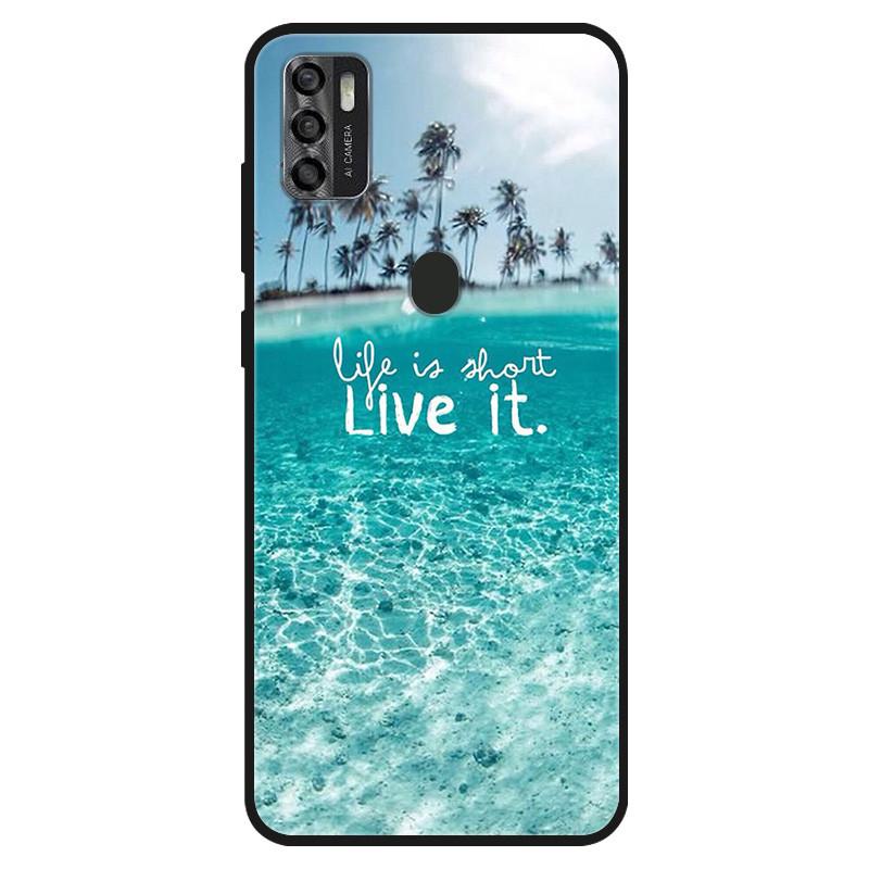 For ZTE Blade A7s 2020 Case Soft TPU Silicone Phone Covers for ZTE Blade A52 A72 A72S Case Bumper A7s2020 Shockproof Coque Cover
