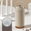 Media Ceramic Large Vacuum Keeps Hot or with Portable Coffee Water Large Capacity with Direct Easy Perfect for the or Car [Social Trending] Tumbler,