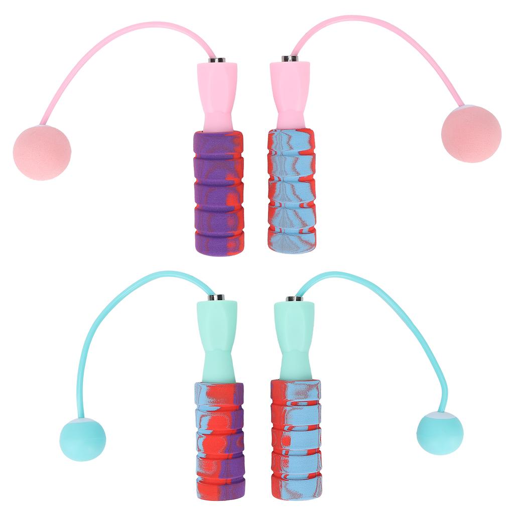 Kabelloses Springseil mit Kugellager, TangleFree, rutschfester Griff, seilloses Springseil