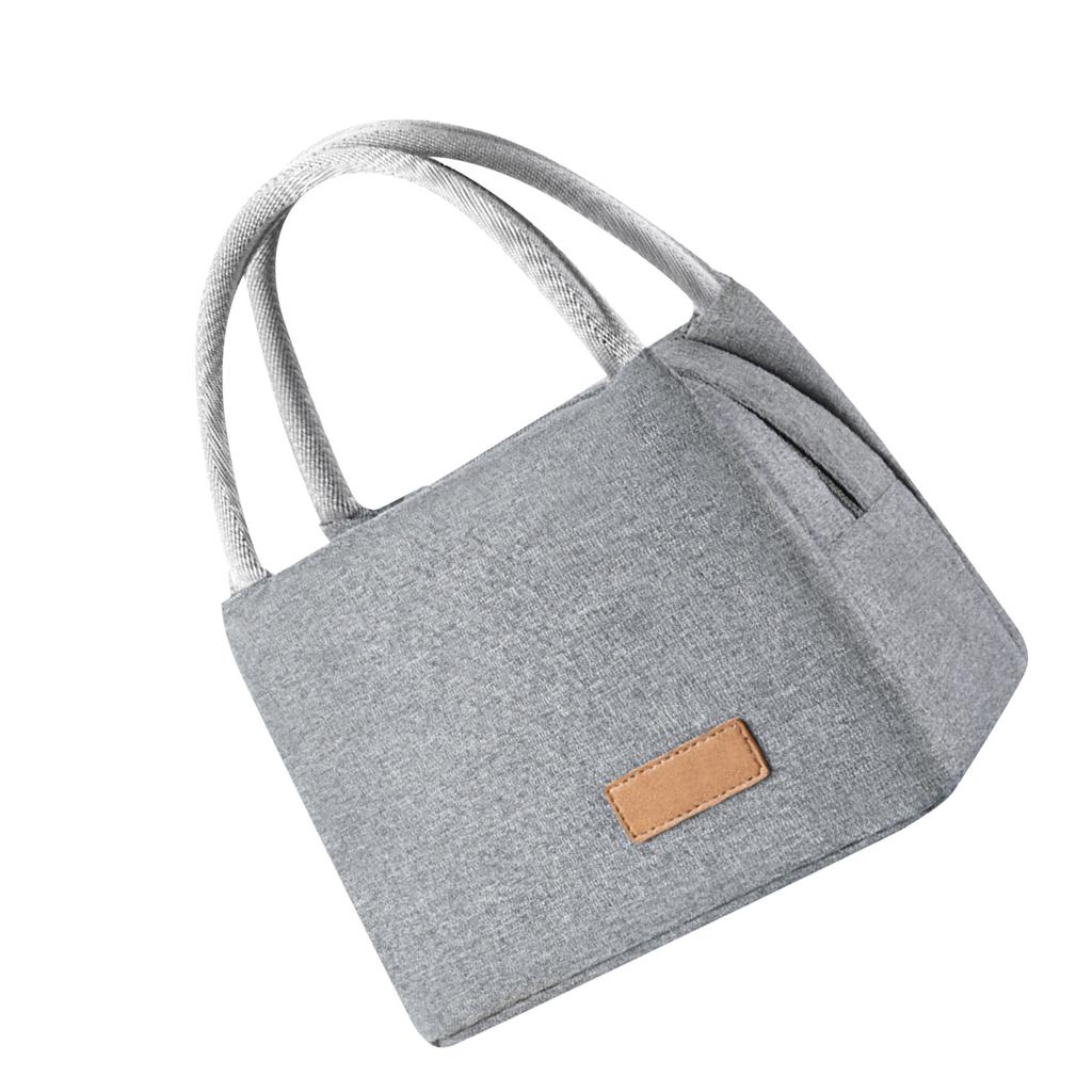 Lunch Bag Thickened Ion 300D Aluminum Foil Insulated Bento Box Bag for Office School Picnic