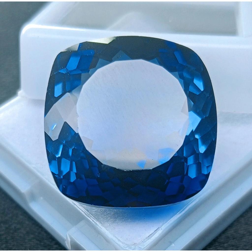 Natural Blue Sapphire 37-39 Ct Cushion Cut Certified Beautiful Loose Gemstone