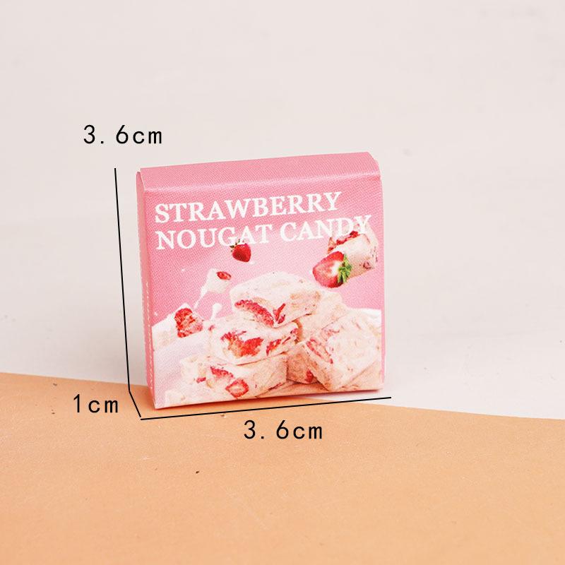 10Pcs Random Dollhouse Miniature Snack Box Model Mini Simulation Supermarket Scene Decor Doll House Pretend Play Toy Accessories