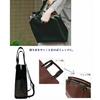 Rootote 1192 Women's Business 2-Way Tote Bag LT Theoru Busy C (Glossy Black)