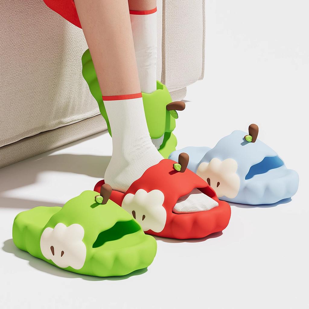 Fashion Shoes Home Slippers Women's Pantofle Luxury Slides Platform Massage Summer 2025 Flat Designer House Slippers Platform Room Shoes