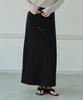 Wednesday Oasis For Woman Silket Basic Long Skirt_Black(Wb6Sk03)