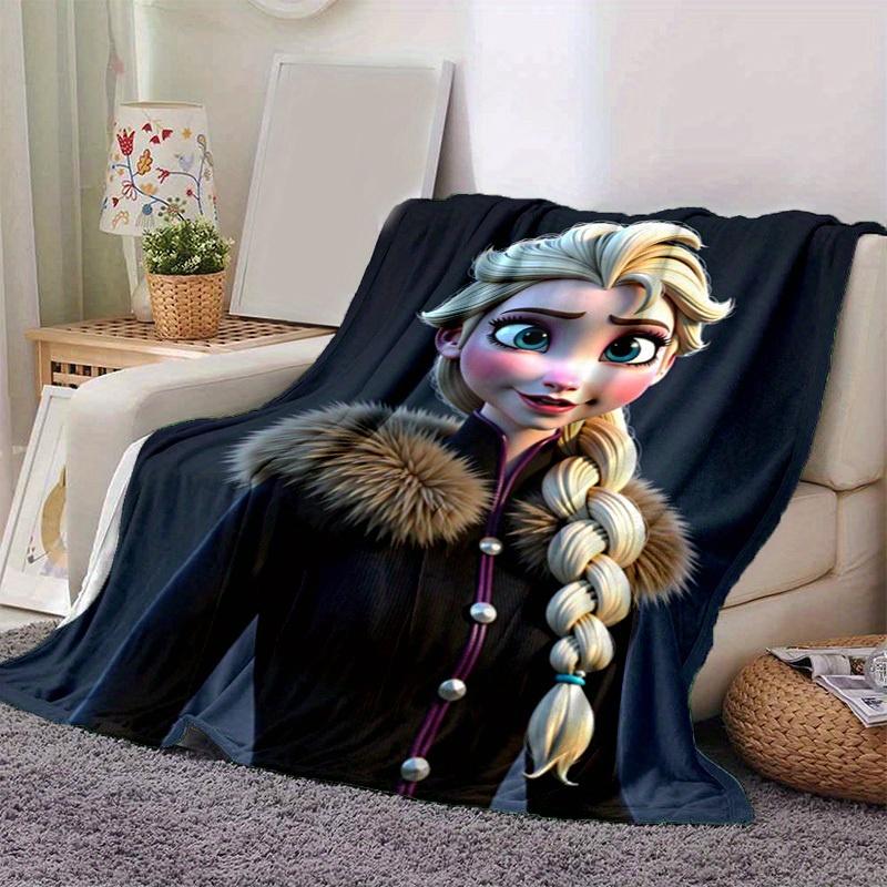 1PC Cartoon Blanket, Home Decorative Throw, Soft Faux Fur Coverlet, Soft Flannel Throw Blanket, Versatile & Cozy for Bedroom, Perfect Gift f 100x150cm