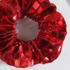 Hair Tie Square Sequin Decoration Elastic Fabric Hair Band No Damage Decorative Hair Rope Hair Accessories