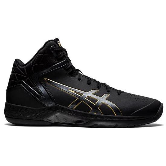 Asics Geltriforce 3 Minimalist Comfortable Lace-Up Mid-Top Basketball Shoes Men Sneaker Black 1061A004-002