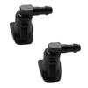2Pcs Front Windshield Washer Nozzles For Ford Fusion Lincoln Mkz 2008-2012