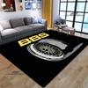 3D BBS racer Retro printed carpet Non-slip carpet bedroom decoration living room decoration washroom floor mat birthday gift