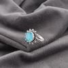 Blue Cat's Eye Gemstone Jewelry, 925 Sterling Silver Ring, Handmade Intuition Jewelry, Pleasant Ring For Women
