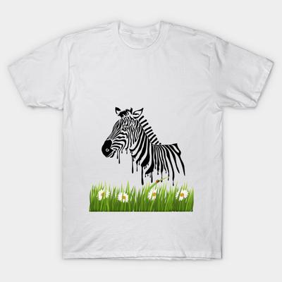 Γυναικείο T-Shirt Ζέβρα Σπλατεράς Harajuku Print Kawaii T-Shirt Καλοκαιρινό Κοντομάνικο Γυναικείο T-Shirt Τοπ Μπλουζάκι