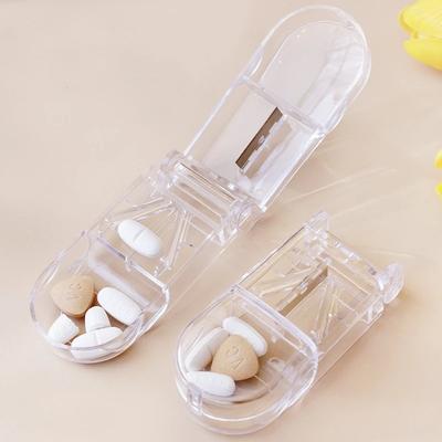 Portable Pill Cutter Splitter Divide Medicine Storage Cut Slicer Pill Box Pill Box  Medicine Box  Small Pill Case  Pill Case