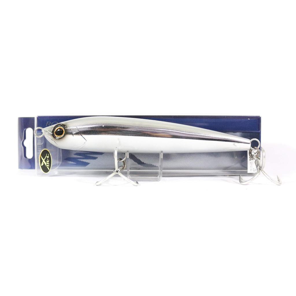 SHIMANO Ocea Rocket Dive Pencil Flash 40T Lure, 187mm, 85g, Silver, (OT-187N)