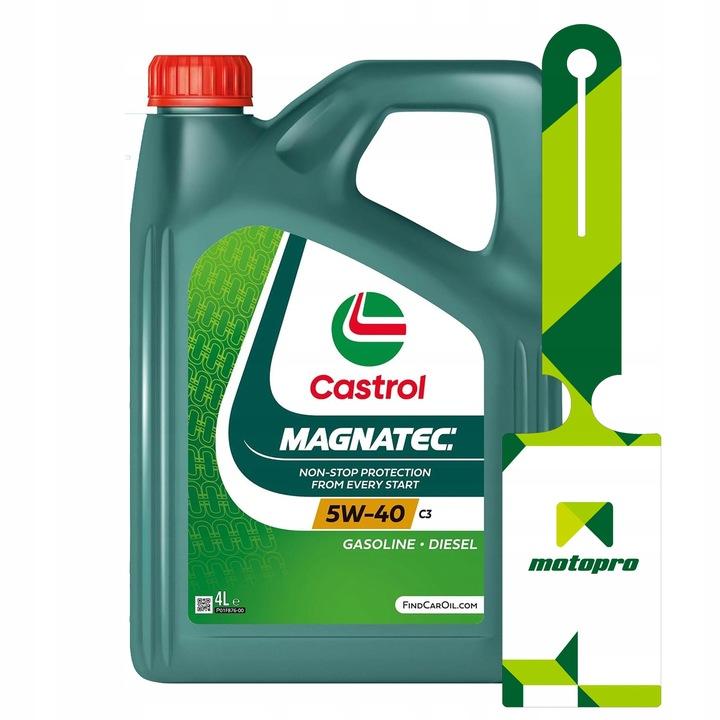 Castrol Magnatec C3 5W40 4L + Zawieszka Gratis