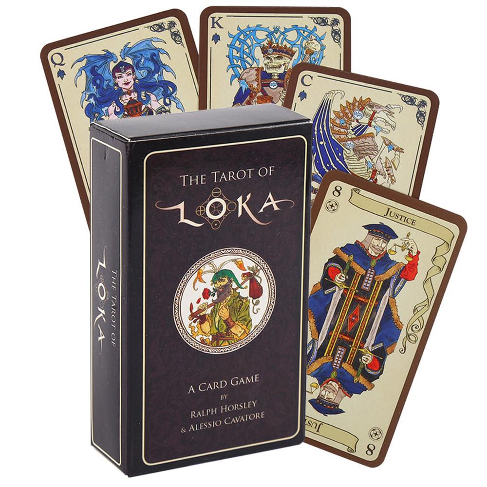 The Tarot of Loka Card Deck English Board Game Party Family Playing Oracle Cards
