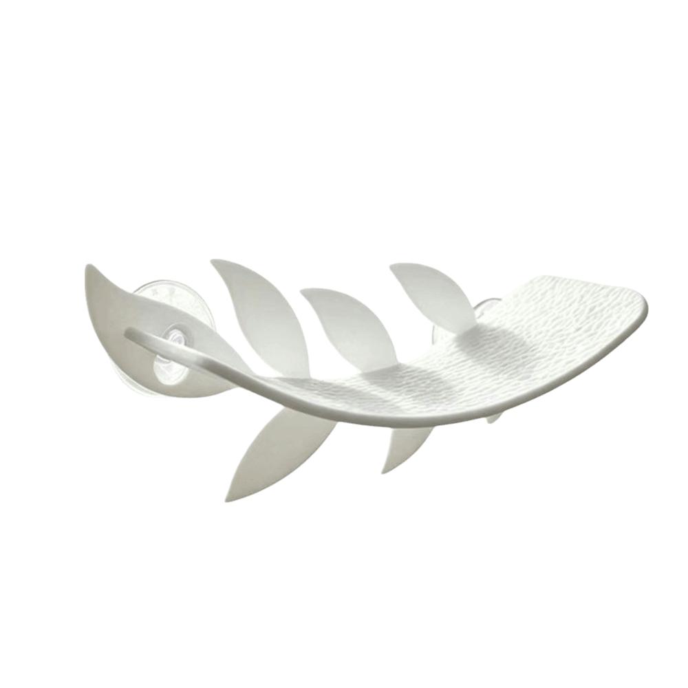 Suction Cups Lizard Habitat Leaf PLA Basking Rest Terrace New Reptile Rest Stand  Vivarium белый