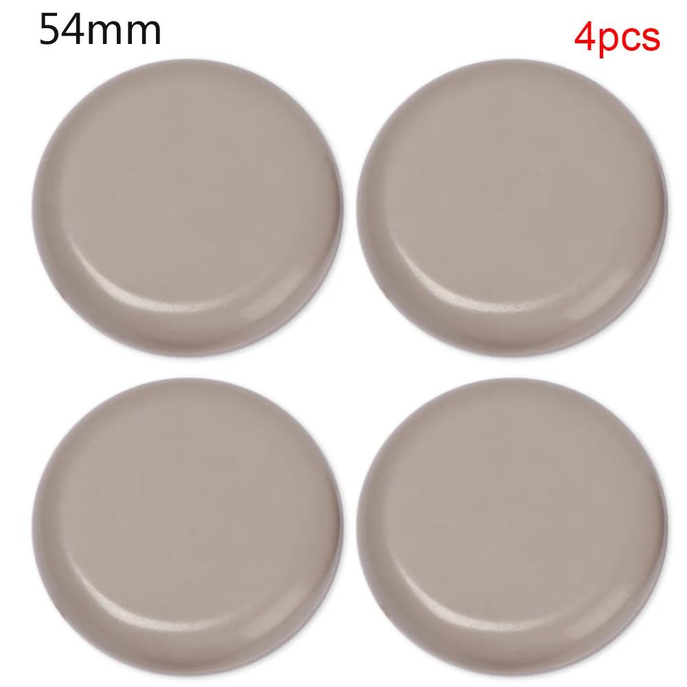 4Pcs Self-Adhesive Furniture Moving Slide Pad Round Square Wear-resisting Anti Noisy Chair Leg Slider Pads Floor Protector