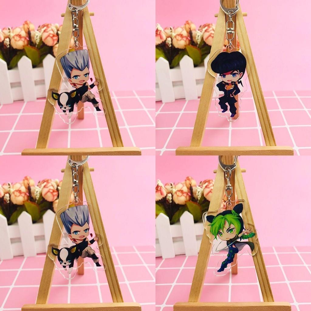 Durable Fashionable Jojo's Bizarre Adventure Figure Keychain