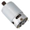 1 Pcs Motor 10mm Gear Diameter 18 V Silver & Black