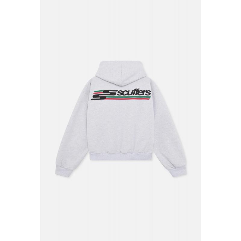 Maglione con Cappuccio Stampato alla Moda Casual Largo Maglione per Coppia Europa