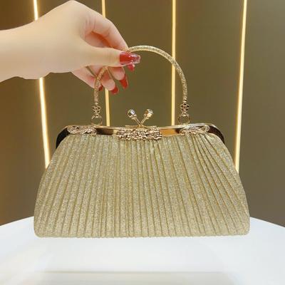 Bolso de mano, Estilo Elegante de Dama, Bolso de Banquete, Sensación de Alta Gama, Bolso de Mano, Bolso de Cena