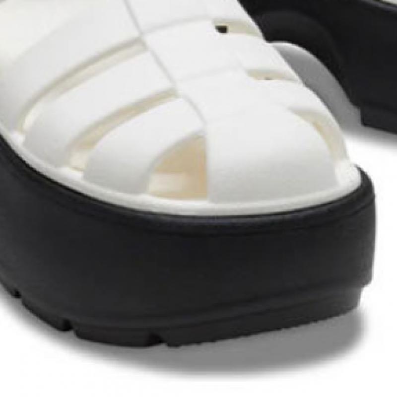 Crocs Public Stomp Fisherman Sandals Chalk 209938 0wv