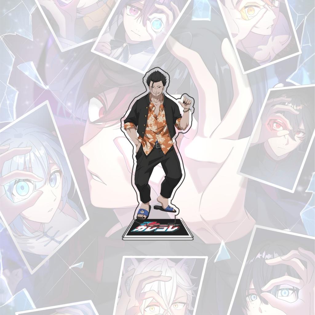 Anime KAREKORE OF MIXEDBLOOD 15cm Acrylic Standing Figure Model Desktop Bookshelf Decoration Fan Collection Gift