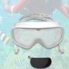Adjustable Swim Goggles for Adults with Earplugs And Clear