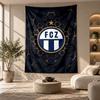 Tapeçaria Decorativa, Arte de Parede Impressa do FC Zürich, Penduricalho Leve para Fundo de Quarto