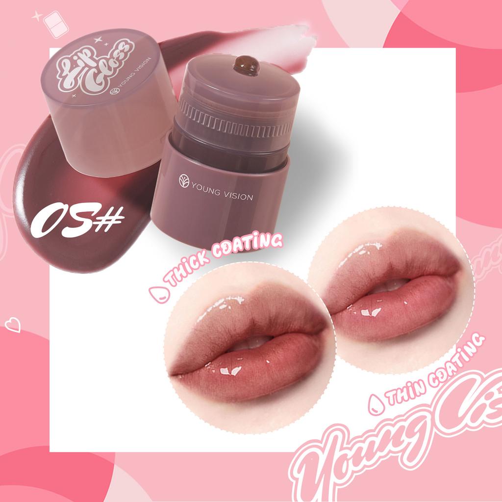 YOUNG VISION 1-teiliger Twist Lipgloss Moist Moist Color Lipgloss Lippenöl