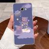 For Samsung Galaxy A5 2016 Case SM-A510F Aesthetic Cute Cat Cover Clear Soft Silicone Phone Case For Samsung A5 2017 A520F Shell