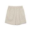 MLB New York Yankees All Over Logo Print Elastic Waist Sports Shorts Unisex Shorts 3ASMM0233-50IVS