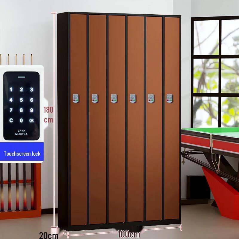 Xingkun 6-Door Billiard Cue Storage Cabinet