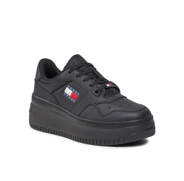 

Кроссовки Tommy Jeans Sneakersy Tjw Retro Basket Flatform Ess EN0EN02506 Czarny